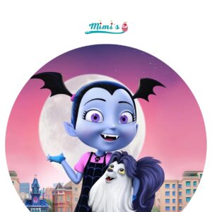 Fiesta de la Noche: Obleas Comestibles Vampirina para Cumpleaños Llenos de Magia