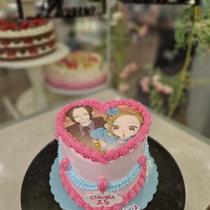Tarta de cumpleaños inspirada en Nana – El anime más rockero en versión dulce