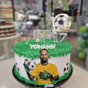 Tarta Cumpleaños Portero Futbol