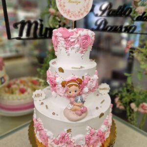 Tarta Cumpleaños Bautizo Bebé
