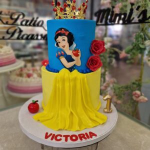 Tarta Cumpleaños Princesa Blancanieves