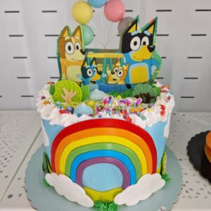 Tarta de Cumpleaños Bluey: ¡Diversión y Dulzura para los Pequeños Aventureros!