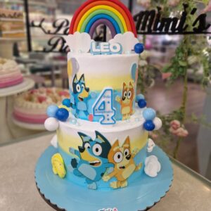 Tarta de Cumpleaños Bluey: ¡Diversión y Dulzura para los Pequeños Aventureros!