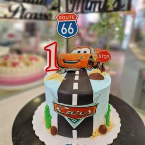 Tarta Cumpleaños Cars Rayo Mcqueen