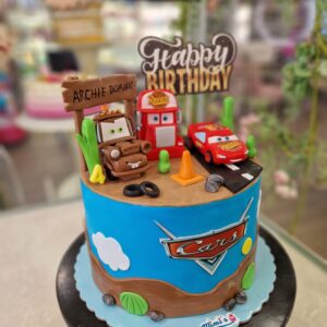 Tarta Cumpleaños Cars Rayo Mcqueen
