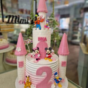 Tarta Cumpleaños Mickey Mouse, Minnie, Donald, Daisy, Goofy y Pluto