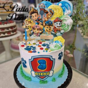 Tarta Cumpleaños Patrulla Canina, Paw Patrol