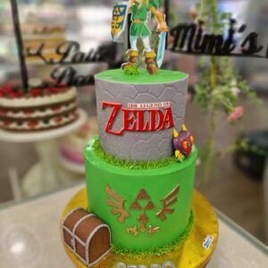 Tarta Cumpleaños Zelda Gamer