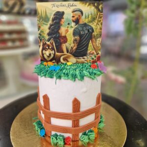 Tarta Cumpleaños Bosque – Naturaleza, magia y aventura en cada detalle