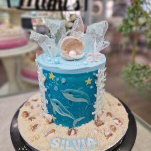Tarta Cumpleaños Delfines – Dulzura marina para un día inolvidable