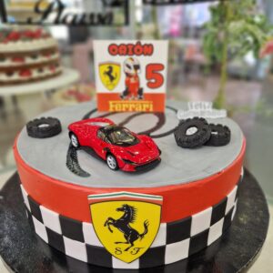 Tarta Cumpleaños Ferrari