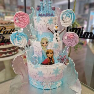 Tarta Cumpleaños Frozen