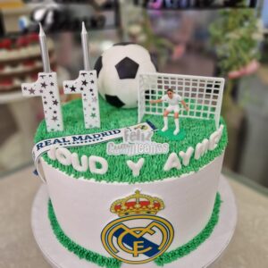 Tarta Cumpleaños Real Madrid Futbol Club