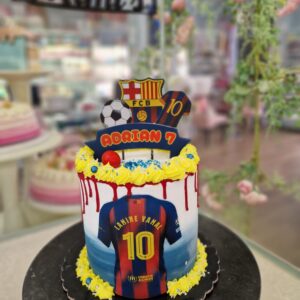 Tarta Cumpleaños Futbol Barcelona F.C.