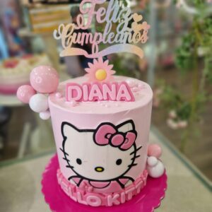 Tarta de Cumpleaños Hello Kitty – Dulzura y ternura en cada capa