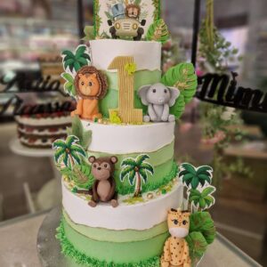 Tarta Cumpleaños Jungla