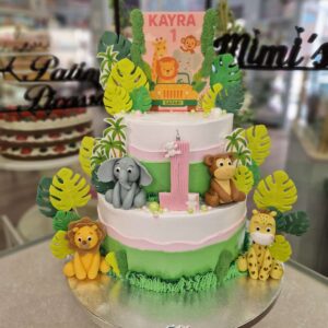 Tarta Cumpleaños Jungla