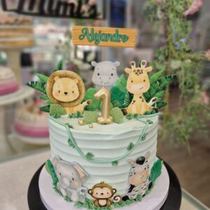 Tarta Cumpleaños Jungla