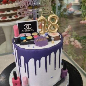 Tarta Cumpleaños Maquillaje Make Up