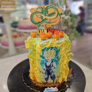 Tarta Cumpleaños Dragon Ball Goku Son Gohan