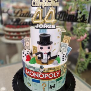 Tarta de Cumpleaños Monopoly – Diversión, estrategia y un cumpleaños ganador