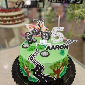 Tarta Cumpleaños Motocicleta