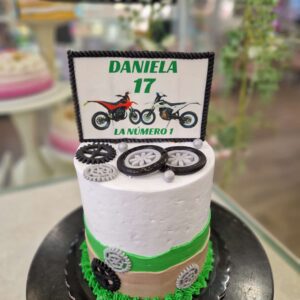 Tarta Cumpleaños Motocicleta
