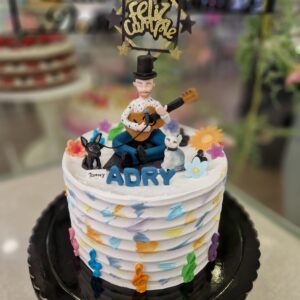 Tarta Cumpleaños Músico