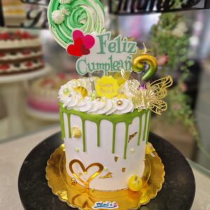 Tarta Cumpleaños Elegante