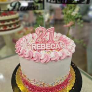 Tarta Cumpleaños Elegante