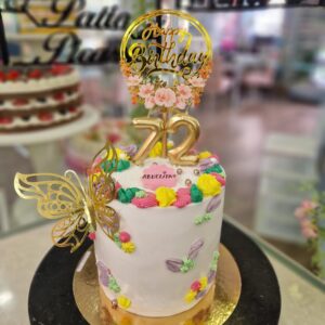 Tarta Cumpleaños Elegante