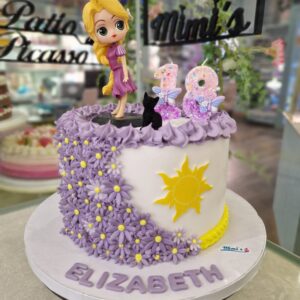 Tarta Cumpleaños Princesa Rapunzel
