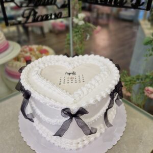 Tarta Cumpleaños Vintage Calendario