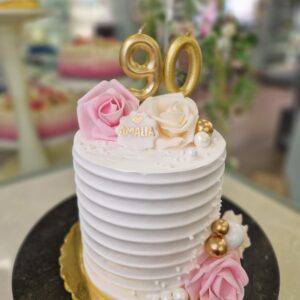 Tarta Cumpleaños Elegante