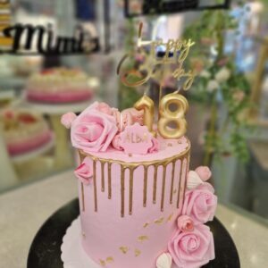 Tarta Cumpleaños Elegante