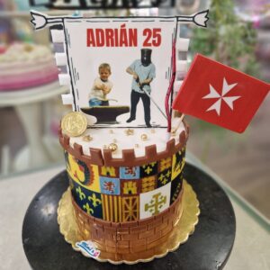 Tarta Cumpleaños Medieval