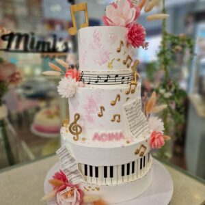 Tarta Boda Cumpleaños Música
