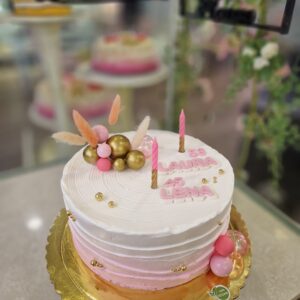 Tarta Cumpleaños Elegante
