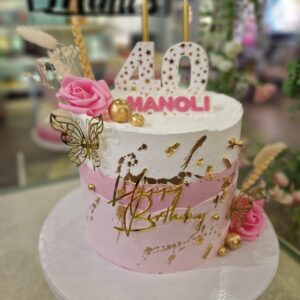 Tarta Cumpleaños Elegante
