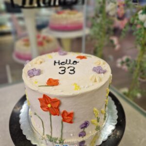 Tarta Cumpleaños Elegante