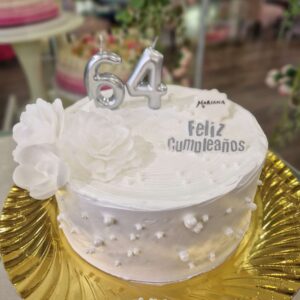 Tarta Cumpleaños Elegante