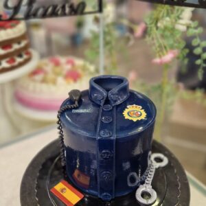 Tarta Cumpleaños Policia Nacional España