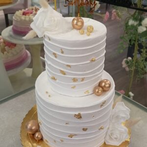 Tarta Boda Cumpleaños Elegante