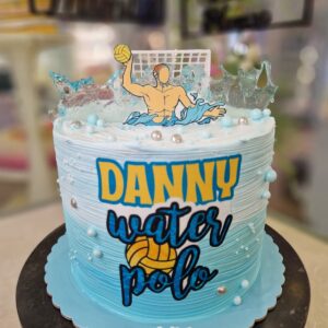 Tarta de Cumpleaños de Waterpolo