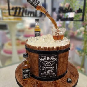 Tarta Cumpleaños Whisky Jack Daniel’s
