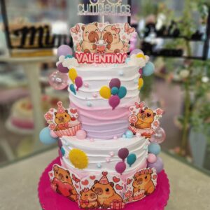 Tarta Cumpleaños Capibara