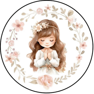 Oblea para Tarta Mi Primera Comunión – Decoración Dulce Fácil de Aplicar