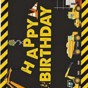 Oblea Comestible para Tarta tematica Construcción