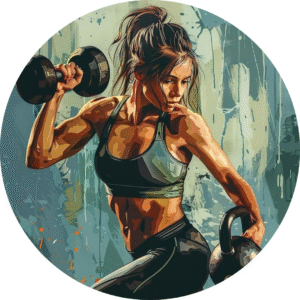 Oblea Comestible Deportes y Gimnasio para Tarta – Decoración Fitness Papel de Azúcar