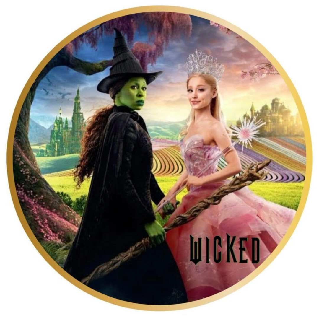 Oblea comestible compatible Wicked para tartas personalizadas